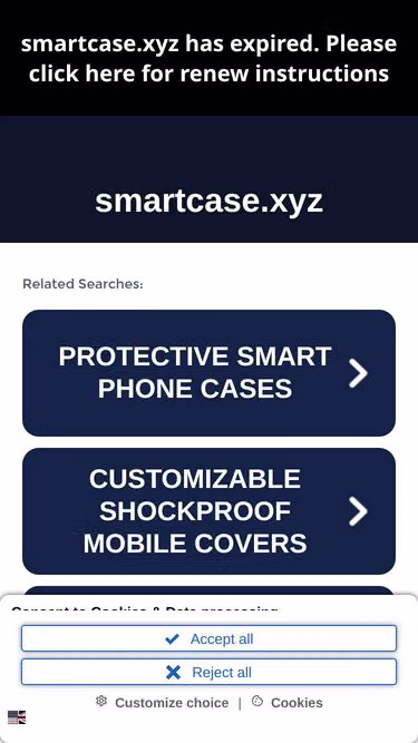Screenshot of smartcase.xyz