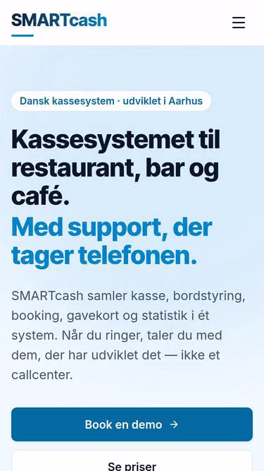 Screenshot of smartcash.dk