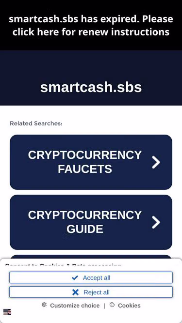 Screenshot of smartcash.sbs