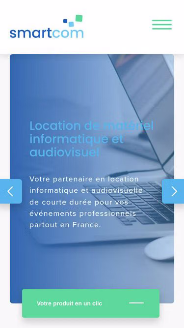Screenshot of smartcom.fr