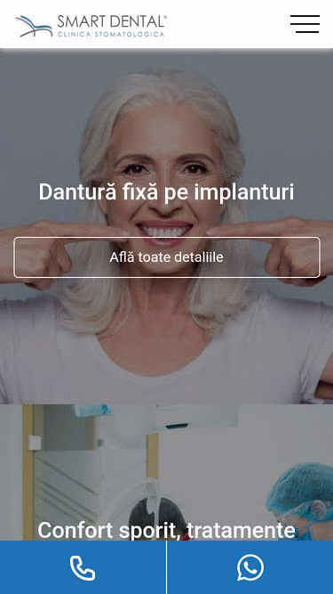 Screenshot of smartdental.ro