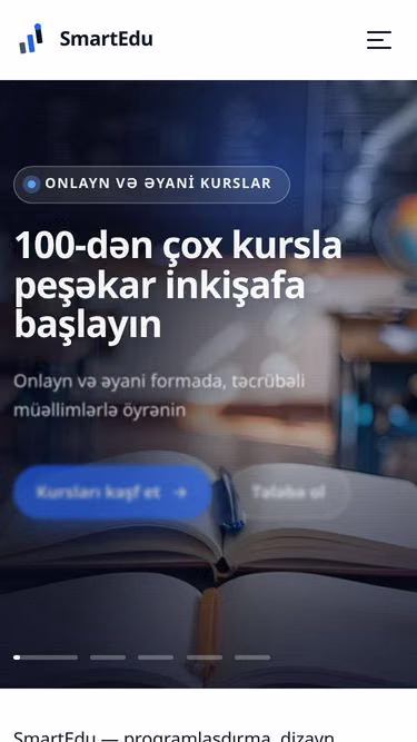 Screenshot of smartedu.az