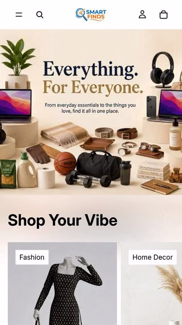 Screenshot of smartfinds.fashion