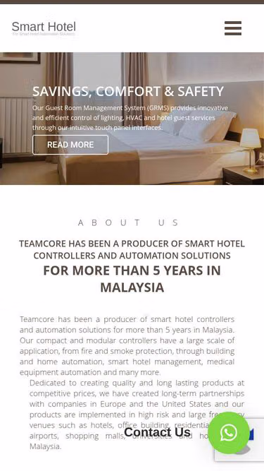 Screenshot of smarthotel.my