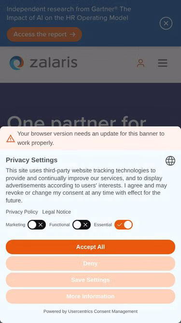 Screenshot of smarthr.net