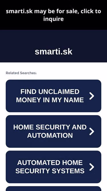 Screenshot of smarti.sk
