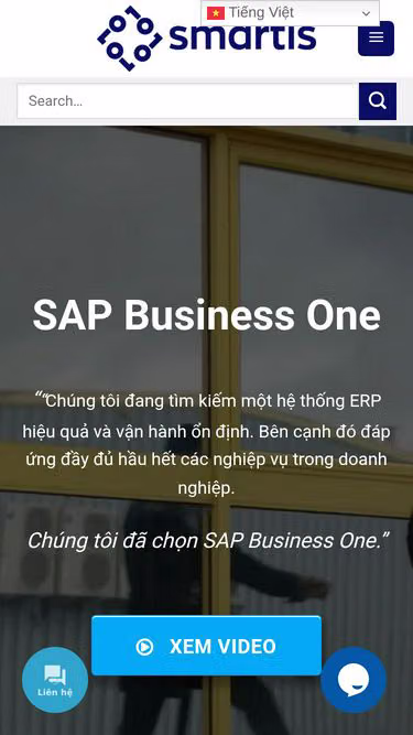 Screenshot of smartis.com.vn