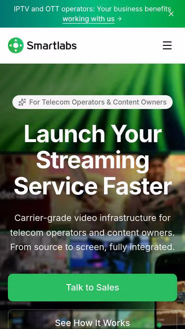 Screenshot of smartlabs.tv