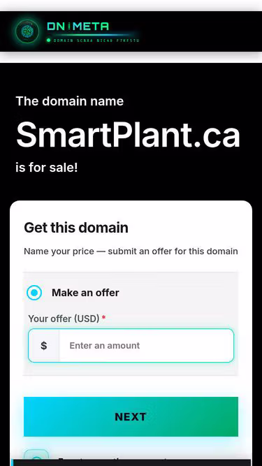 Screenshot of smartplant.ca