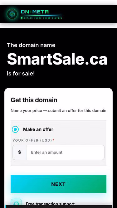 Screenshot of smartsale.ca