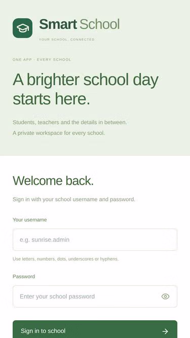 Screenshot of smartschool.ac.pk