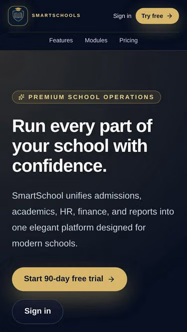 Screenshot of smartschools.site