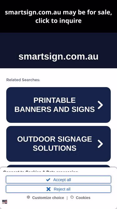 Screenshot of smartsign.com.au