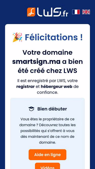 Screenshot of smartsign.ma