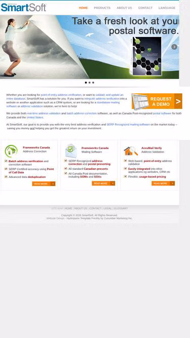 Screenshot of smartsoft.ca