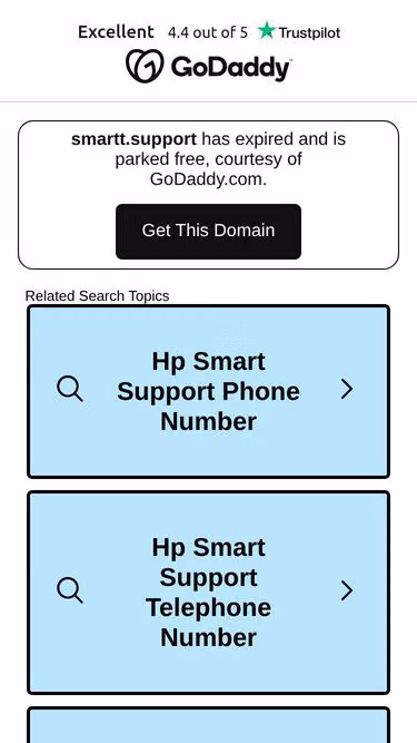 Screenshot of smartt.support