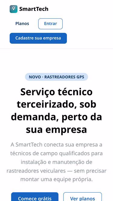 Screenshot of smarttech.app.br