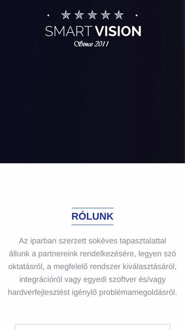 Screenshot of smartvision.hu
