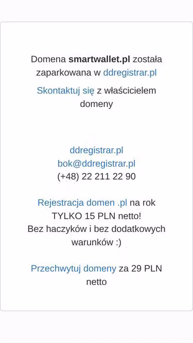 Screenshot of smartwallet.pl