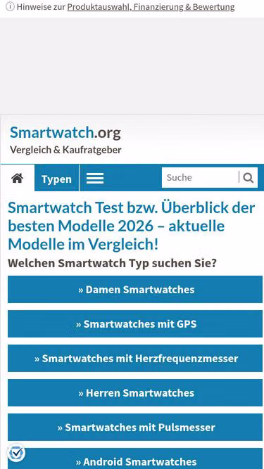 Screenshot of smartwatch.org