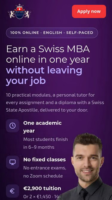 Screenshot of smbs.education