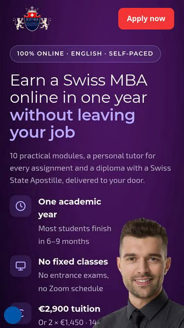 Screenshot of smbs.study
