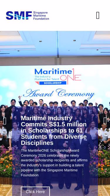 Screenshot of smf.com.sg
