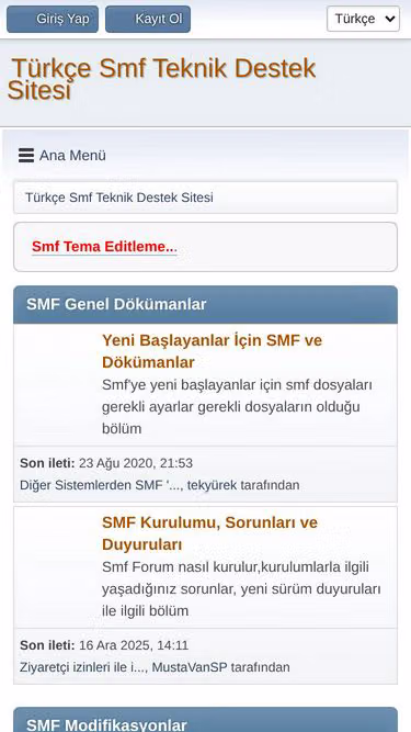 Screenshot of smf.gen.tr