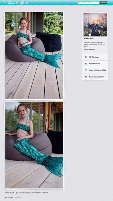 Screenshot of smil.la