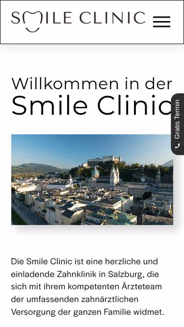 Screenshot of smile.at