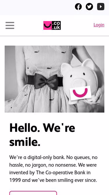 Screenshot of smile.co.uk