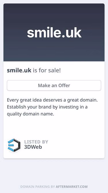Screenshot of smile.uk