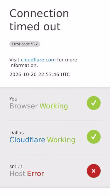 Screenshot of sml.lt