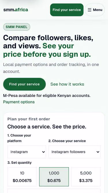 Screenshot of smm.africa