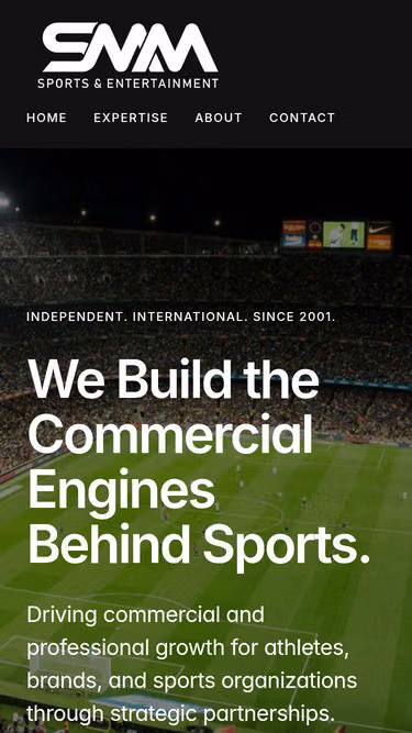 Screenshot of smm.us