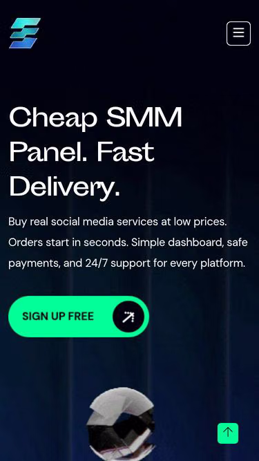 Screenshot of smmpanel.cheap