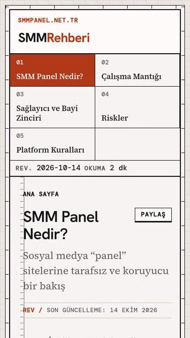 Screenshot of smmpanel.net.tr