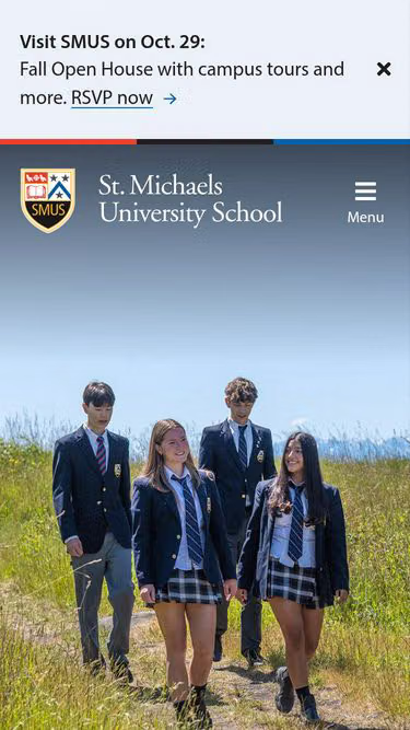 Screenshot of smus.bc.ca