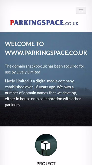 Screenshot of snackbox.uk