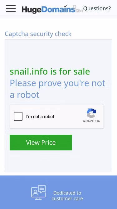 Screenshot of snail.info