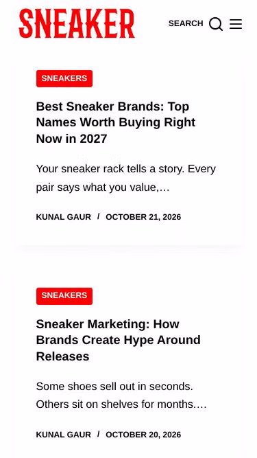 Screenshot of sneaker.my