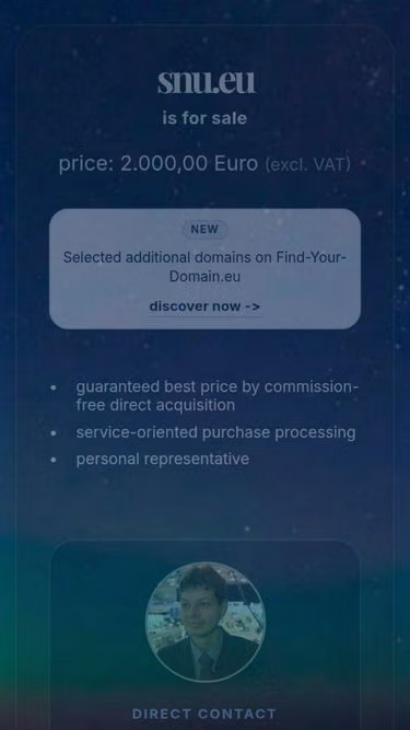 Screenshot of snu.eu