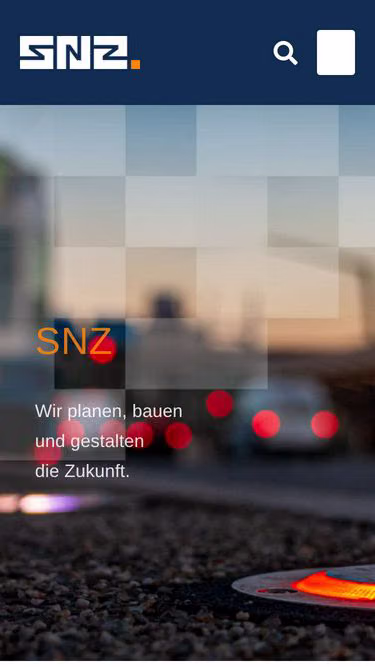 Screenshot of snz.ch
