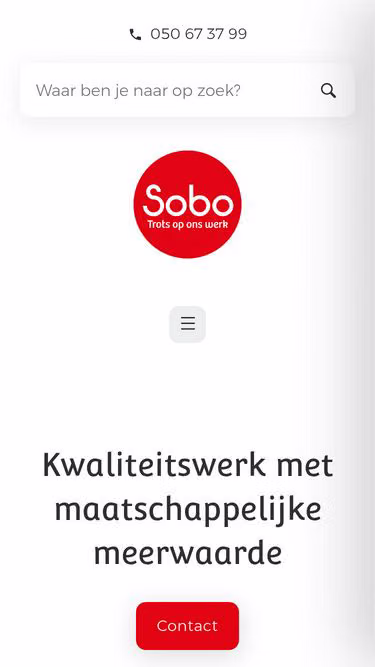 Screenshot of sobo.be