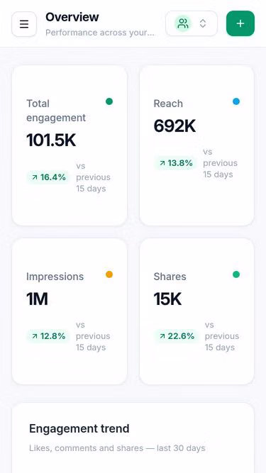 Screenshot of socialpulse.fans