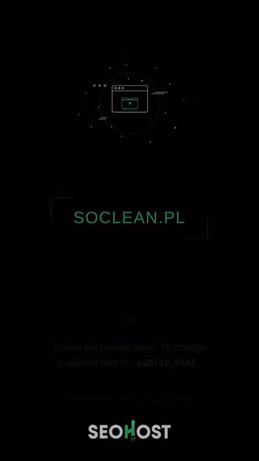 Screenshot of soclean.pl