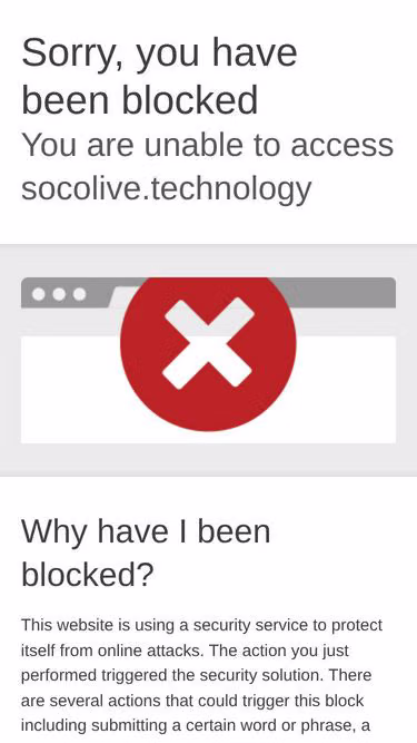 Screenshot of socolive.technology