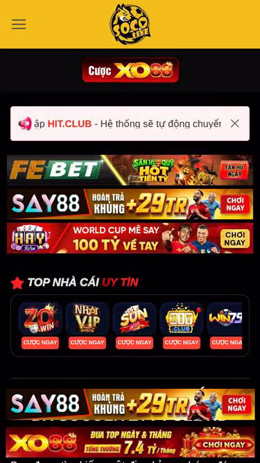 Screenshot of socolive1.media