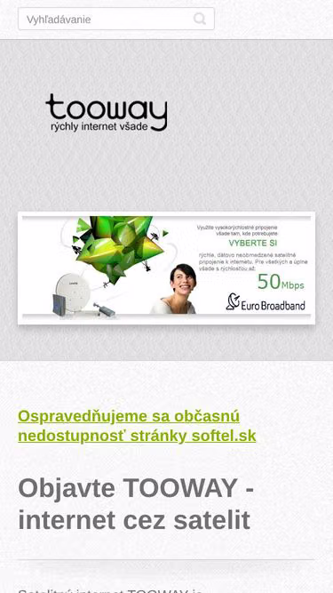 Screenshot of softel.sk