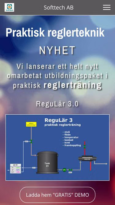 Screenshot of softtech.nu